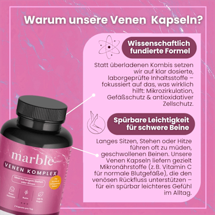 Vein Complex Capsules 60 stuks, 40,9 g