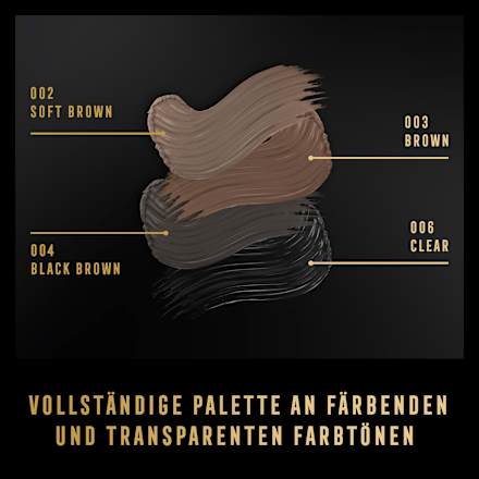 Augenbrauengel 2000 Calorie 02 Soft Brown, 4,5 ml MAX FACTOR