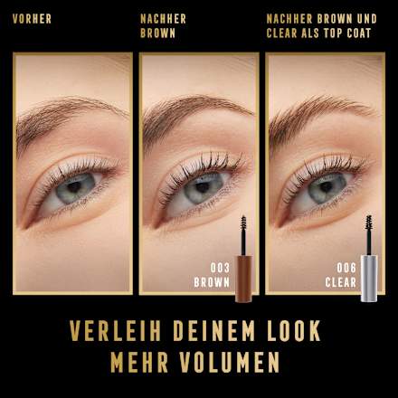 Augenbrauengel 2000 Calorie 02 Soft Brown, 4,5 ml MAX FACTOR