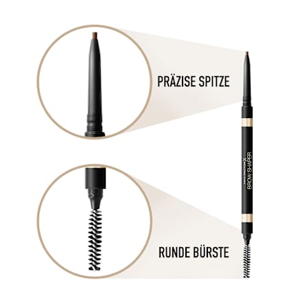 Wenkbrauwpotlood Brow Shaper 020 Bruin, 0,09 g