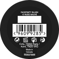 Blush Facefinity 010 Nude Mauve, 1,5 g