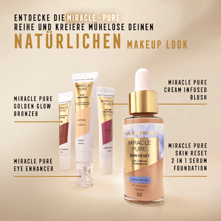 Bronzer Miracle Pure Golden Glow 001 Light To Medium, 15 ml