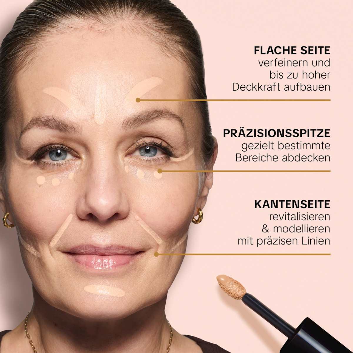MAX FACTOR Facefinity Lasting Blur Concealer, C3 Rose, 7,5 ml