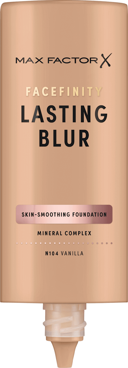 MAX FACTOR Facefinity Lasting Blur Foundation, N104 Vanilla, 35 ml