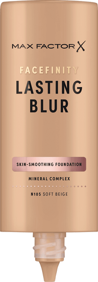 MAX FACTOR Facefinity Lasting Blur Foundation, N105 Soft Beige, 35 ml