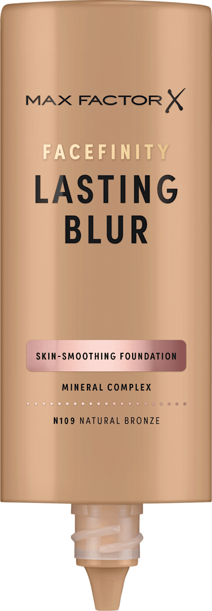 MAX FACTOR Facefinity Lasting Blur Foundation, N109 Natural Bronze, 35 ml