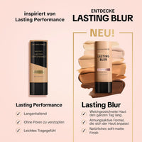 MAX FACTOR Facefinity Lasting Blur Foundation, W107 Golden Beige, 35 ml