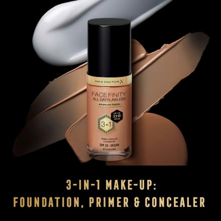 Foundation Facefinity All Day Flawless LSF 20, 75 Golden, 30 ml