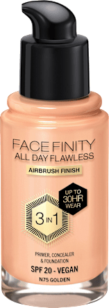 Foundation Facefinity All Day Flawless LSF 20, 75 Golden, 30 ml