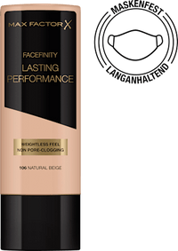 Foundation Facefinity Lasting Performance 106 Natural Beige, 35 ml