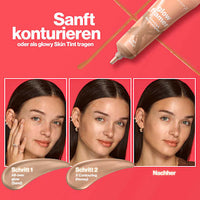 Foundation Skin Tint Glow Framer 50 Bronze, 30 ml