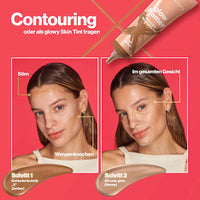 Foundation Skin Tint Glow Framer 50 Bronze, 30 ml
