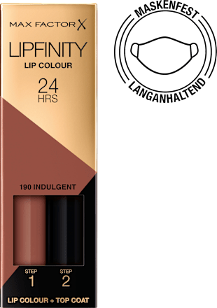 Lippenstift Lipfinity 190 Indulgent, 1 St