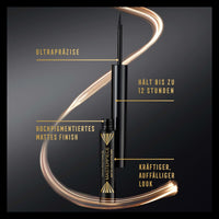 Vloeibare eyeliner Masterpiece 001 Zwart, 1,7 ml