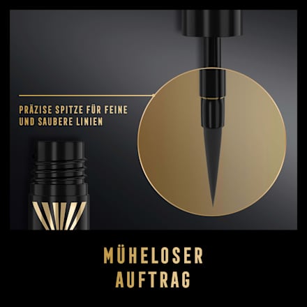 Vloeibare eyeliner Masterpiece 001 Zwart, 1,7 ml