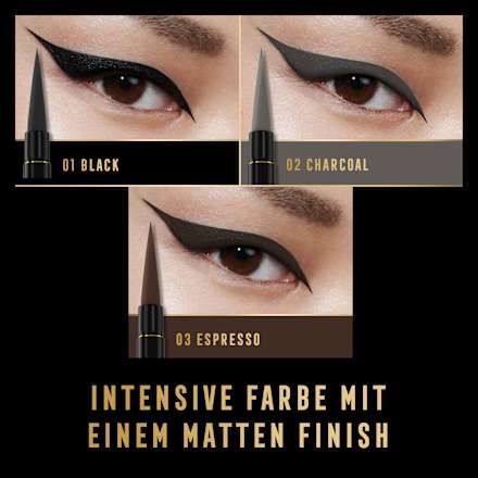 Vloeibare eyeliner Masterpiece 001 Zwart, 1,7 ml