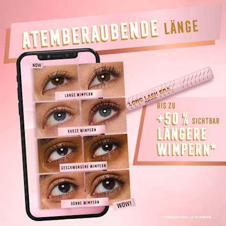 Mascara 2000 Calorie Long Lash Era 002 Black Brown, 7,8 ml