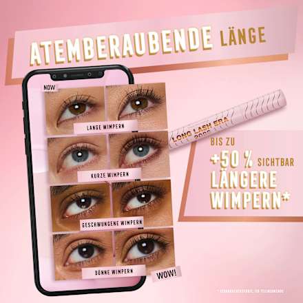 Mascara 2000 Calorie Long Lash Era 002 Black Brown, 7,8 ml