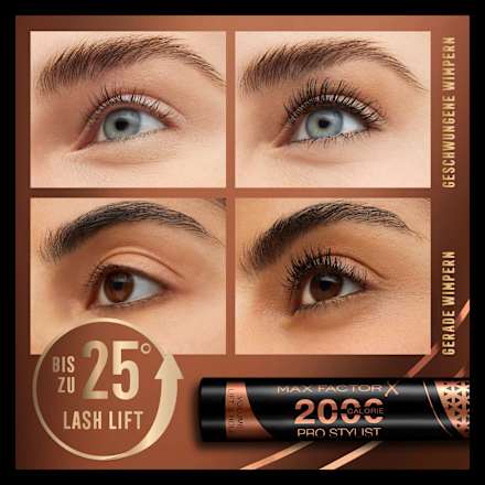 Mascara 2000 Calorie ProStylist Black, 9 ml MAX FACTOR