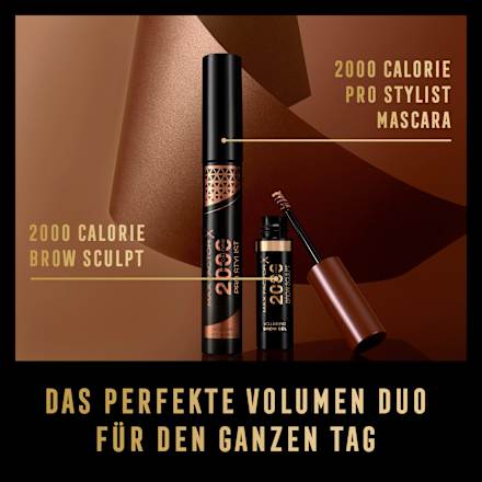 Mascara 2000 Calorie ProStylist Black, 9 ml MAX FACTOR