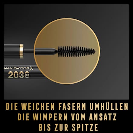 Mascara 2000 Calorie Volume 002 Black Brown, 9 ml