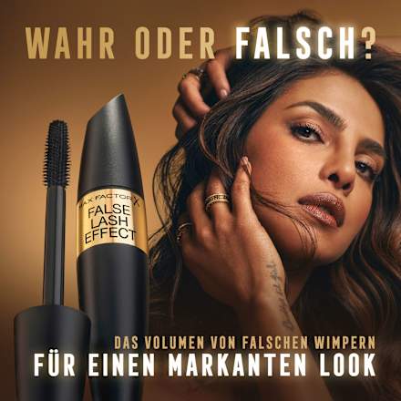 Mascara False Lash Effect 001 Zwart, 13,1 ml
