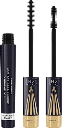 Mascara Masterpiece 2in1 Lash Wow 003 Midnight Black, 7 ml MAX FACTOR