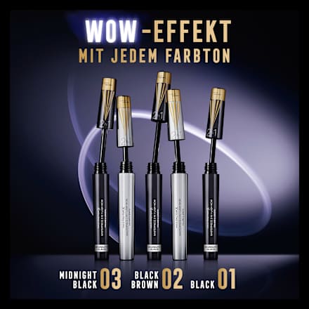 Mascara Masterpiece 2in1 Lash Wow 003 Midnight Black, 7 ml MAX FACTOR