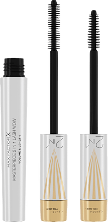 Mascara Masterpiece 2in1 Lash Wow 01 Black, 7 ml MAX FACTOR