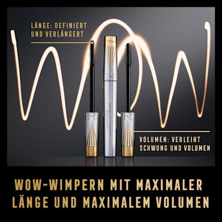 Mascara Masterpiece 2in1 Lash Wow 01 Black, 7 ml MAX FACTOR