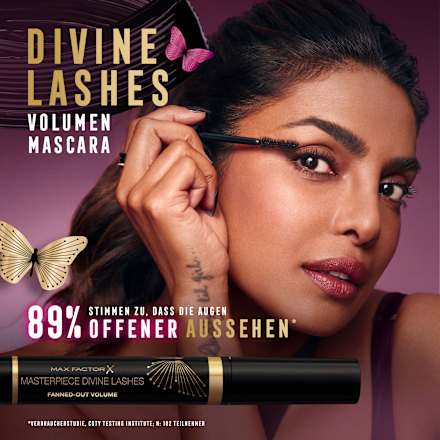 Mascara Masterpiece Divine Lashes Black Brown, 8 ml MAX FACTOR