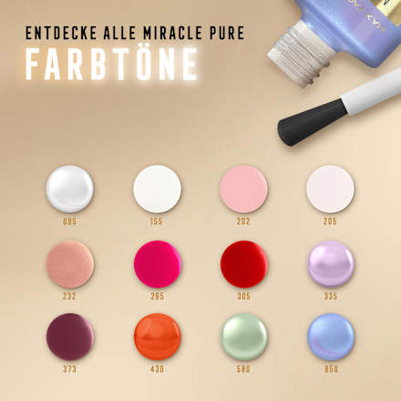 Nagelllack Miracle Pure 335 Serene Amethyst, 12 ml