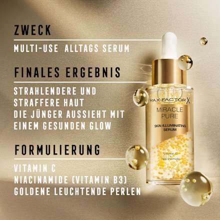 Serum Miracle Pure Skin-Illuminating, 30 ml MAX FACTOR