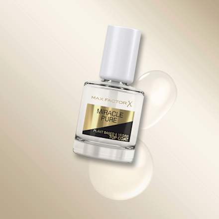 Topcoat Miracle Pure Top Coat Snel Droog, 12 ml