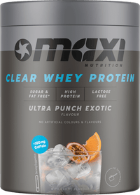 maxi NUTRITION Whey Proteinpulver, Clear Ultra Punch Exotic Flavour, 300 g