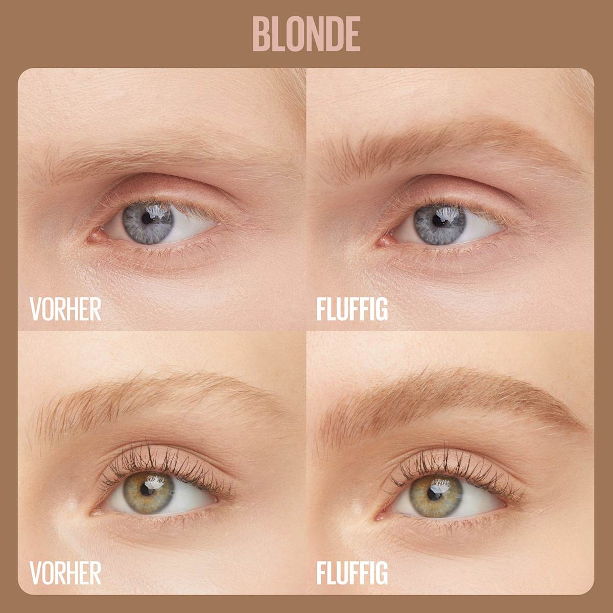 Wenkbrauwmousse Superfluff 250 Blond, 5 ml