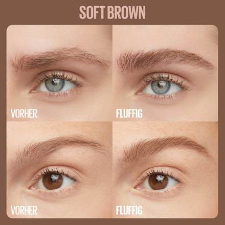 Augenbrauen Mousse Superfluff 255 Soft Brown, 5 ml