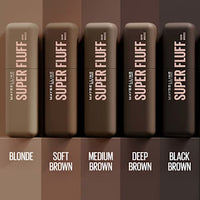 Augenbrauen Mousse Superfluff 255 Soft Brown, 5 ml