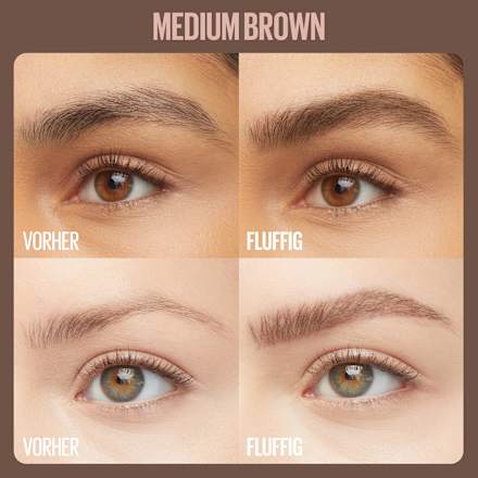 Augenbrauen Mousse Superfluff 257 Medium Brown, 5 ml