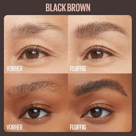 Augenbrauen Mousse Superfluff 262 Black Brown, 5 ml MAYBELLINE NEW YORK