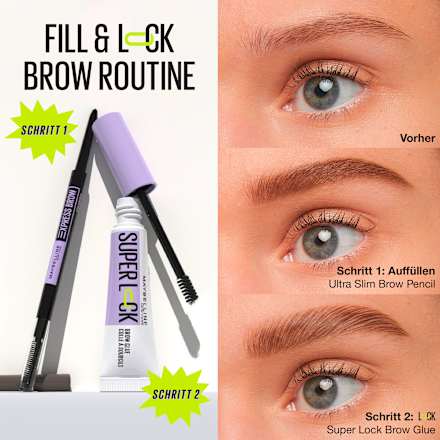 Augenbrauengel Super Lock Brow Glue 253 Taupe, 7 ml