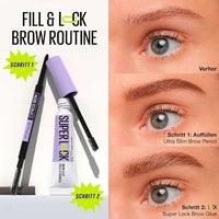 Augenbrauengel Super Lock Brow Glue 253 Taupe, 7 ml