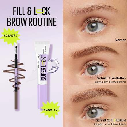 Wenkbrauwgel Super Lock Brow Glue, 8 g