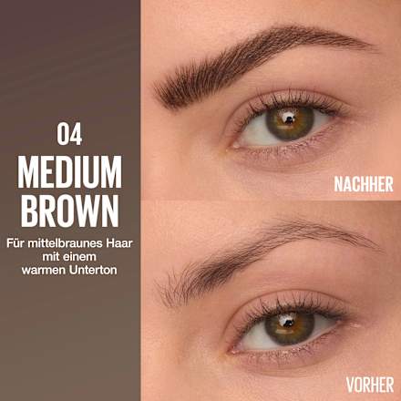 Augenbrauenstift Brow Inserts 04 Medium Brown, 1 St