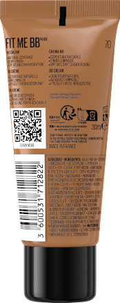 BB Cream Fit me Nude 70, LSF 50, 30 ml