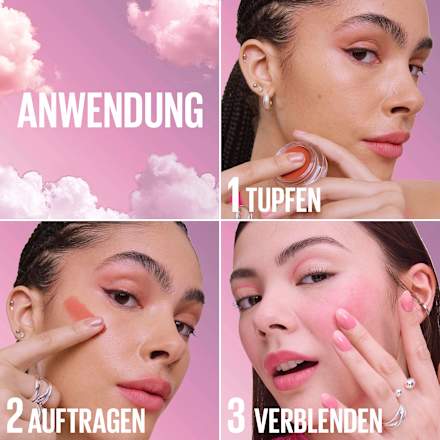 Blush Cloudtopia Wangen & Lippen Mousse 01 Twilight Berry, 5 g
