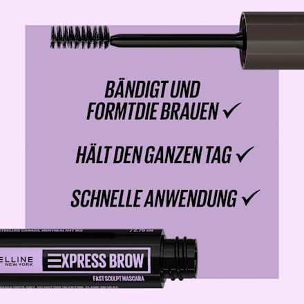 Brow Mascara Fast Sculpt 04 Medium Brown, 3,5 ml