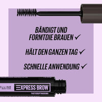 Brow Mascara Fast Sculpt 04 Medium Brown, 3,5 ml