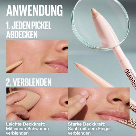 Concealer Fit me Microscopic 3mm Pencil 10 Light, 0,28 g