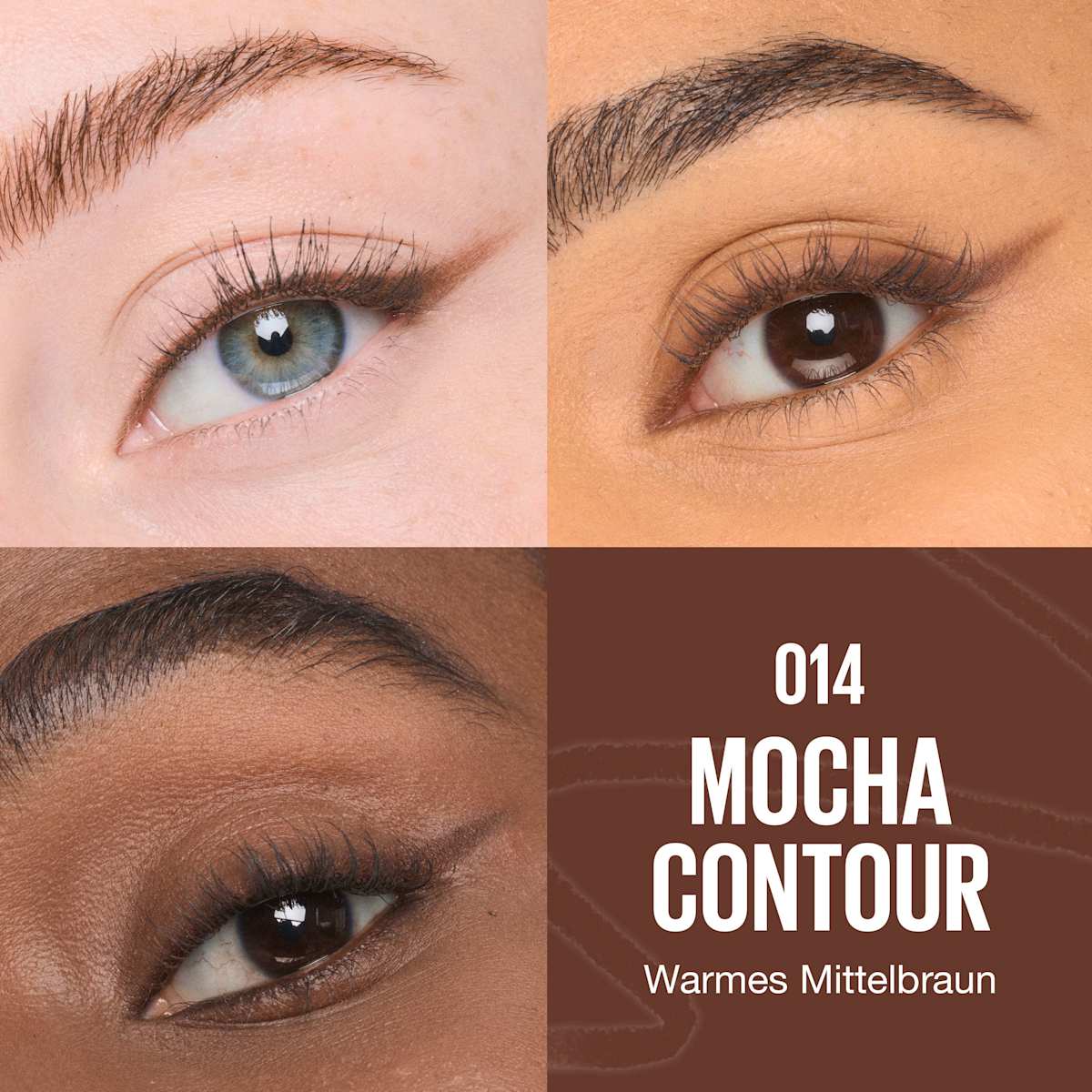 MAYBELLINE NEW YORK Eyeliner 2in1 Sculpting Stix 14 Mocha Contour, 1 St
